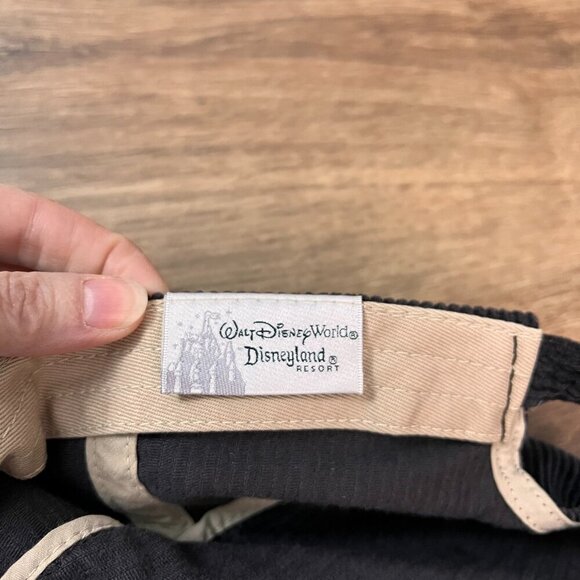 Disneyland Resort Mickey Mouse Corduroy Cadet Style Hat Cap Adult Size - Picture 5 of 11